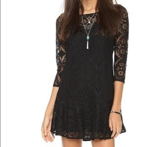 free people lace dress (2 piece)